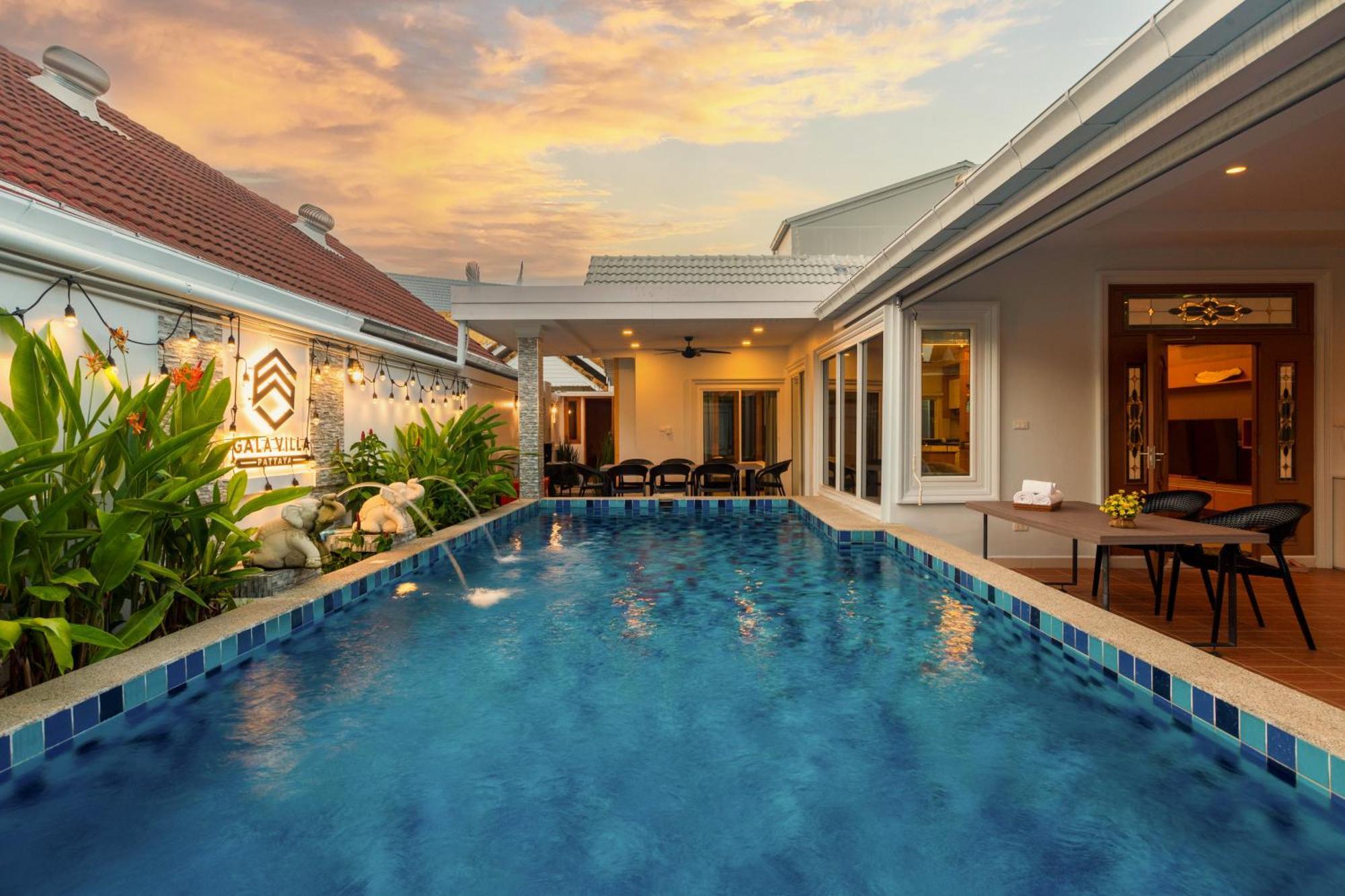 Private - Pool,sauna,snooker,bbq Villa Pattaya