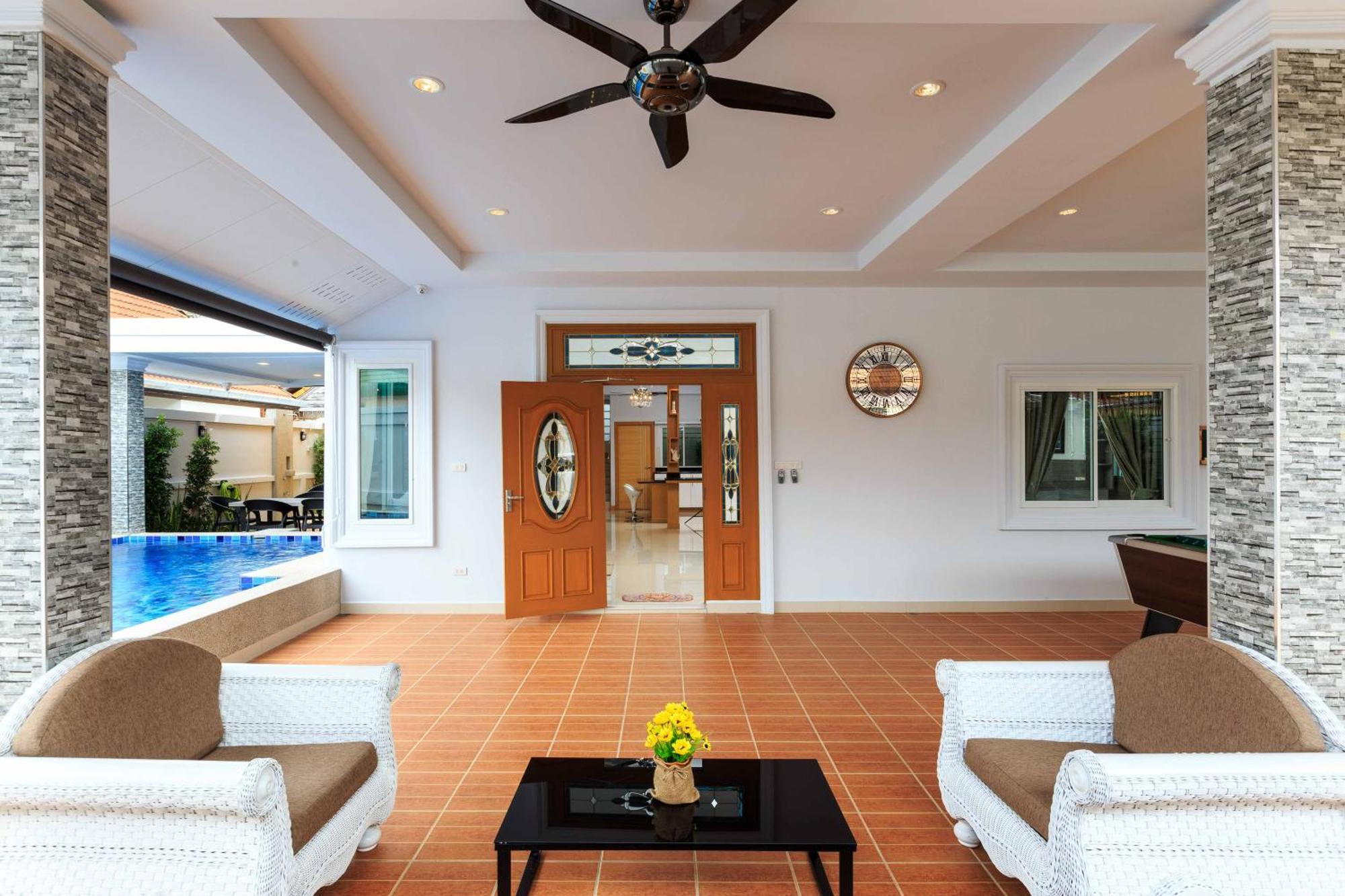 Private - Pool,sauna,snooker,bbq * Pattaya